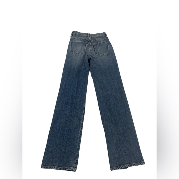 SLVRLAKE Women’s Mid Blue London Straight Jean, Size 26 - Picture 7 of 13